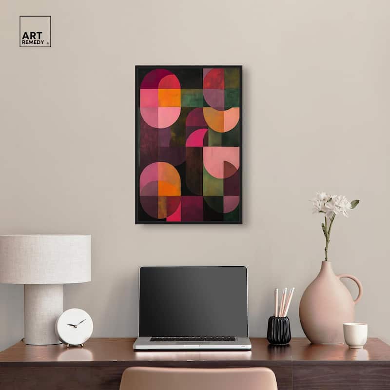 Bauhaus Romance Canvas by Art Remedy