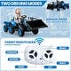 preview thumbnail 18 of 26, 3 in 1 12V Kids Ride on Tractor, Ride on Bulldozer with Detachable Trailer