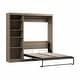 preview thumbnail 61 of 91, Pur Full Murphy Bed with Shelving Unit (84W) by Bestar