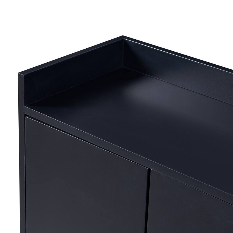 Elegant Buffet Cabinet with Large Storage Space - N/A