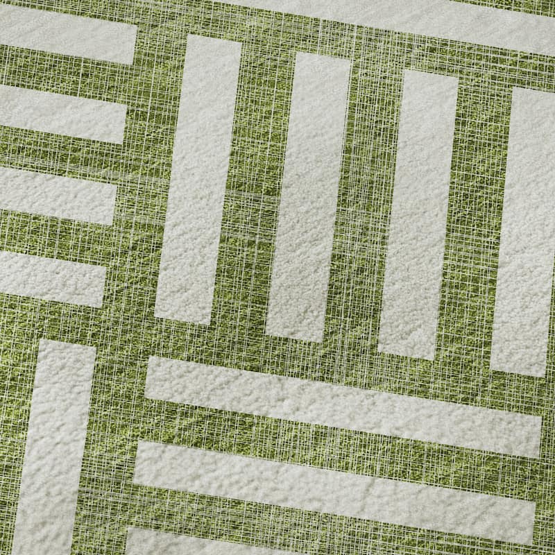 Premium Washable Super Soft Contemporary Mosaic Mayfield Rug