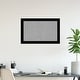 preview thumbnail 21 of 50, Amanti Art Basic Black Framed Magnetic Board