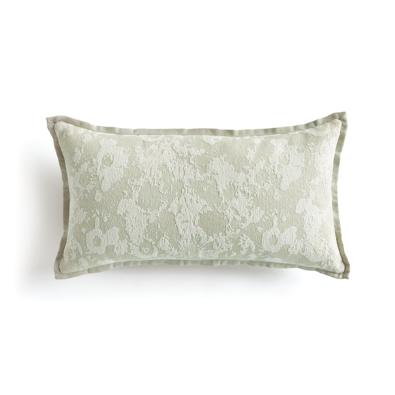 Indoor/Outdoor Accent Pillows - Gray Abstract - Lumbar