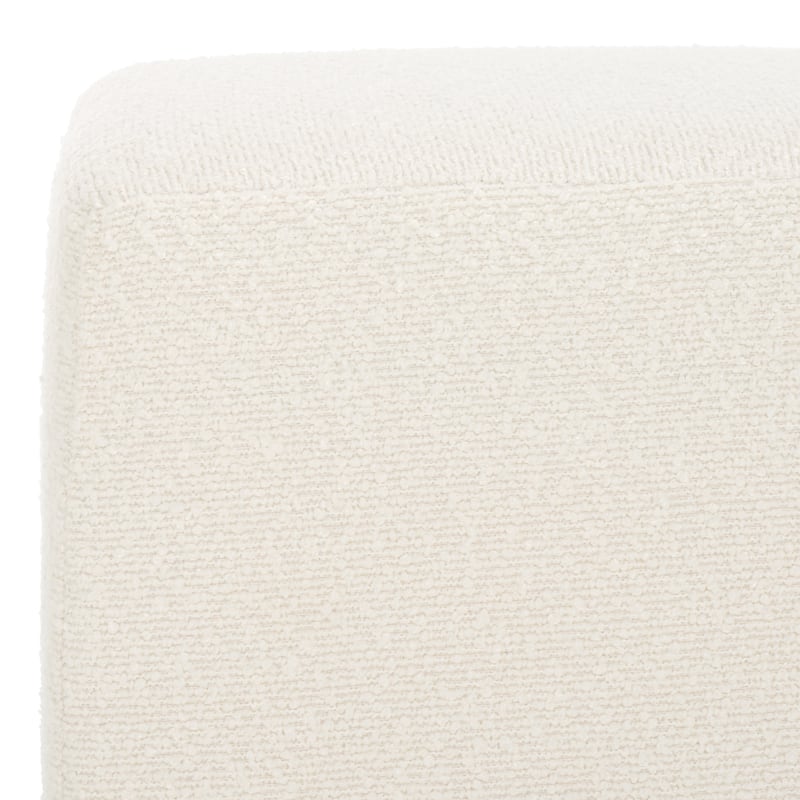 SAFAVIEH Couture Jessa Square Boucle Ottoman