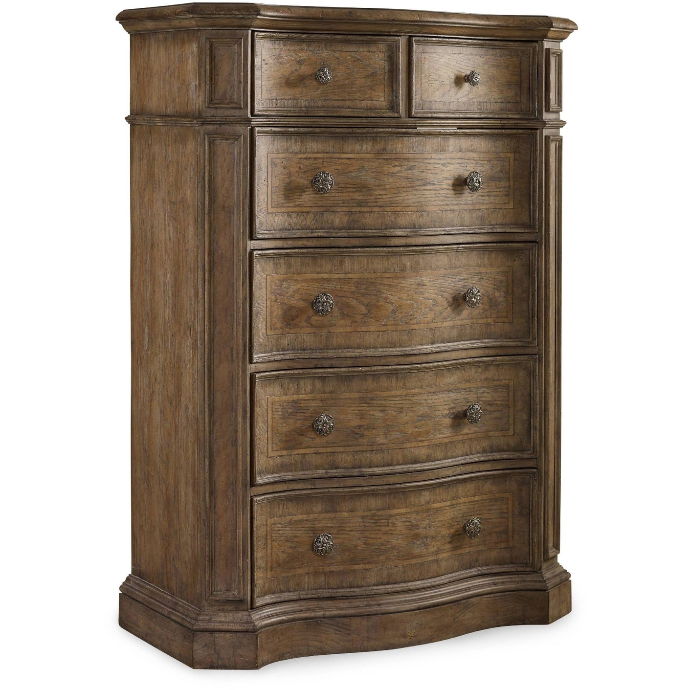 Shop Hooker Furniture 5291 90010 42 Wide 6 Drawer Poplar Wood