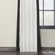 preview thumbnail 23 of 24, Exclusive Fabrics Modern Color block Cotton Vertical Pleated Curtain (1 Panel) - Luxury Home Decor curtains