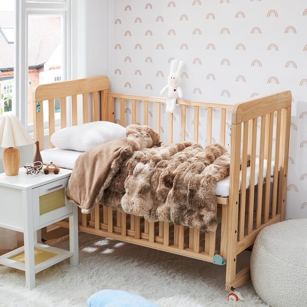 slide 2 of 5, Beary Soft - Coma Inducer® Toddler Comforter - Kodiak Brown