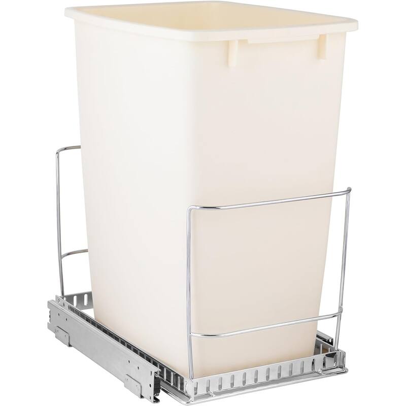 Hold N' Storage Pull Out Trash Can Under Cabinet - Trash Can Not Included, Heavy Duty -  11”W x 16.5”D