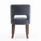 preview thumbnail 98 of 144, Wooden Dining Chairs Set of 2/4/6,Modern Fabric Upholstered Dining Room Chair Kitchen Chairs
