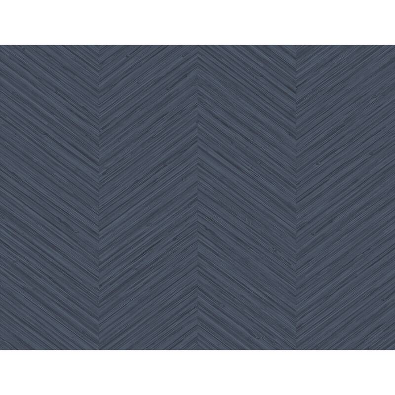 A-Street Prints Apex Blue Weave Wallpaper