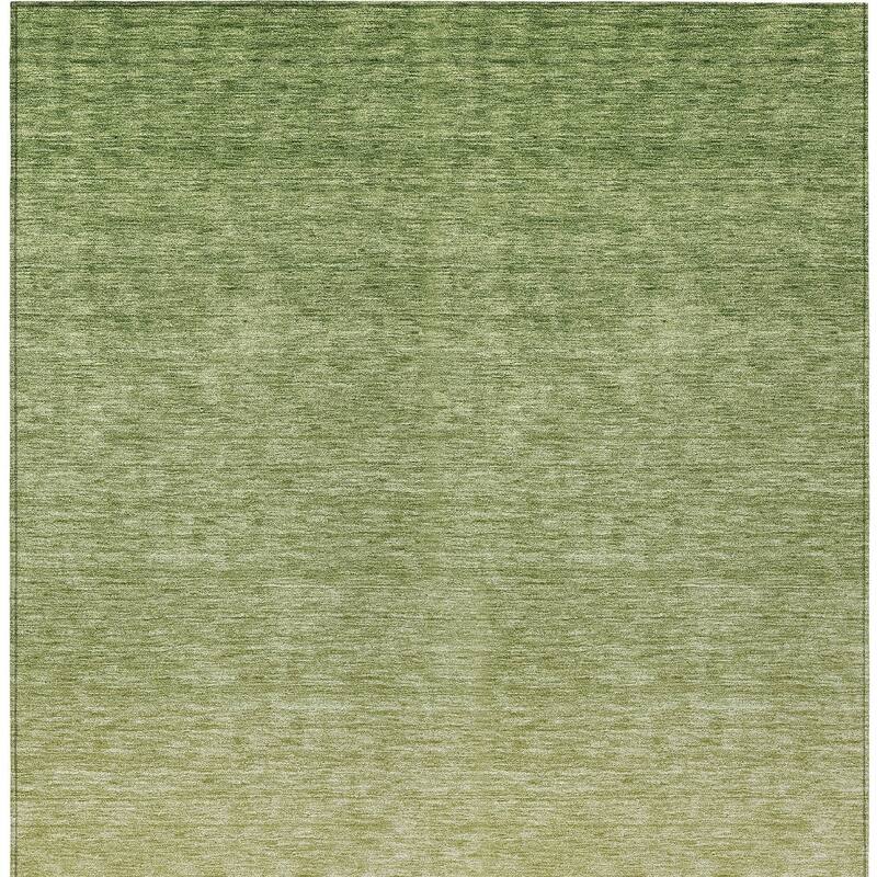HomeRoots Ombre Transitional Rectangle Outdoor Rug