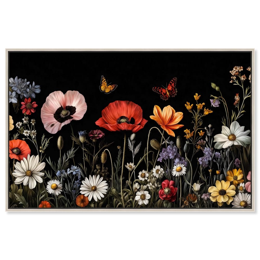 Wildflower Panorama Canvas by Art Remedy