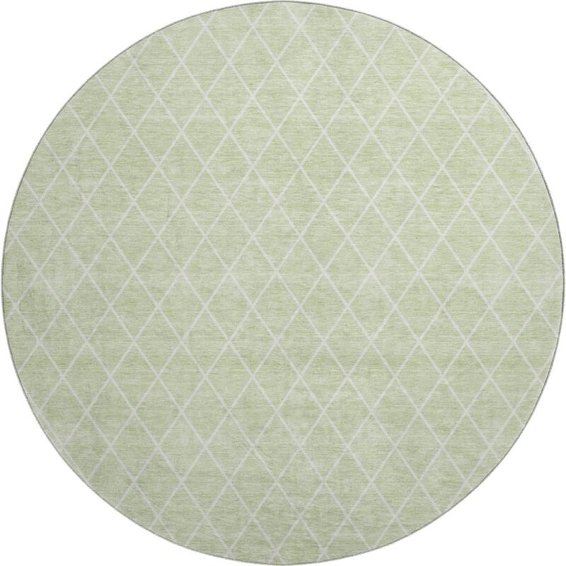 Premium Washable Super Soft Diamond Trellis Mayfield Rug