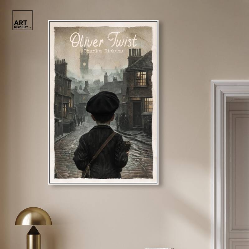 Oliver Twist Classic Canvas by Art Remedy