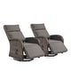 preview thumbnail 34 of 82, Pocassy Reclining Patio Chair with Adjustable Backrest