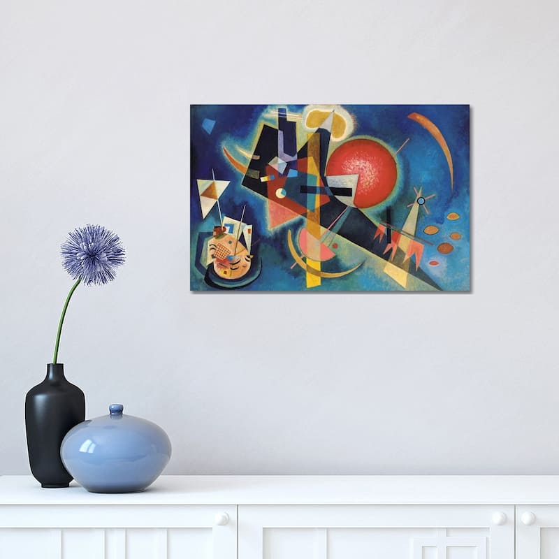 iCanvas "Im Blau" by Wassily Kandinsky Canvas Print - 12x18x1.5