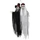 preview thumbnail 2 of 4, Lighted Vampire Couple with Sound Halloween Decoration - 47"