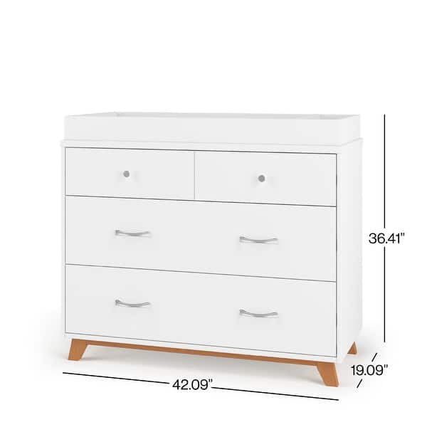 dimension image slide 3 of 4, Soho 3 Drawer Dresser