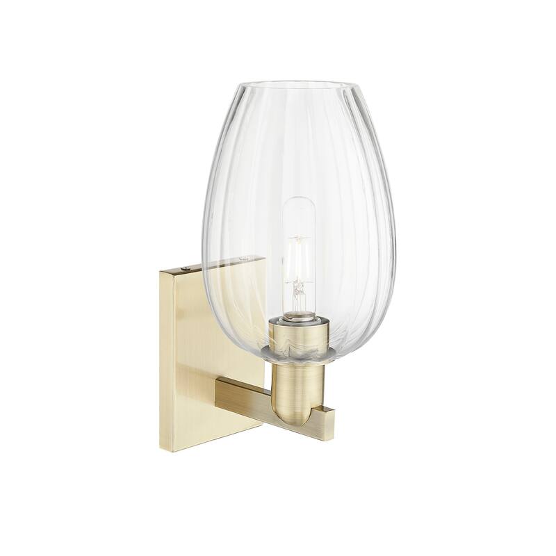 Innovations Lighting Downtown Urban - Preston - 1 Light 6" Flute Shade Wall-mounted Sconce