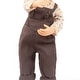 preview thumbnail 5 of 3, Gotz: Little Kidz: Max - 14" Standing Poseable Boy Doll, Brown Overalls Toy