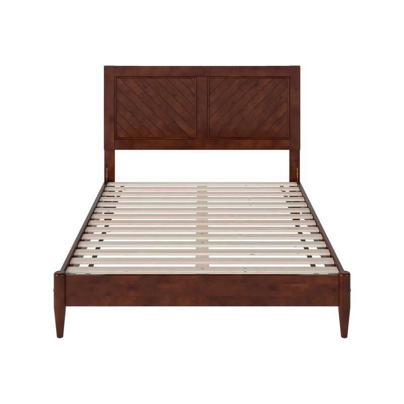 Berkshire Solid Wood Low Profile Platform Bed