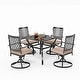 preview thumbnail 17 of 24, Viewmont 5-piece Outdoor Dining Set by Havenside Home