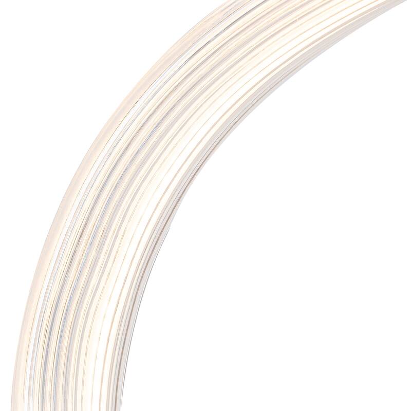 47" Dimmable LED Pendant Light Clear Acrylic Shade Kitchen Island - L47-in