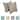 Blazing Needles 17-inch Square Throw Pillows (Set of 2)