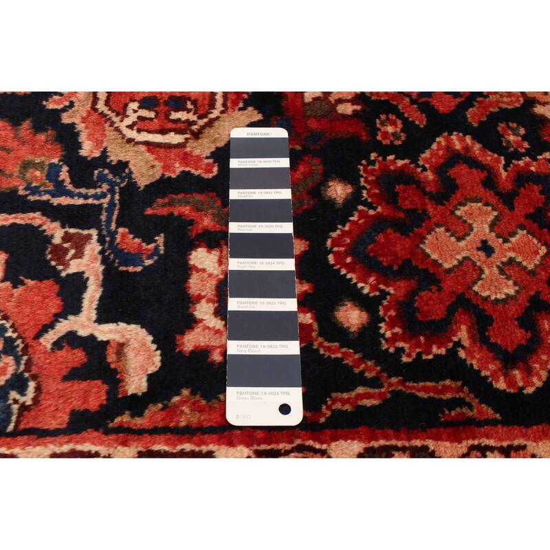 ECARPETGALLERY Hand-knotted Anadol Navy Wool Rug - 4'0 x 6'11