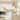Modern White Gold 6-Light Chandelier with Flower-Design Shade for Kitchen Dining Room - 31.4 " × 3.7 "