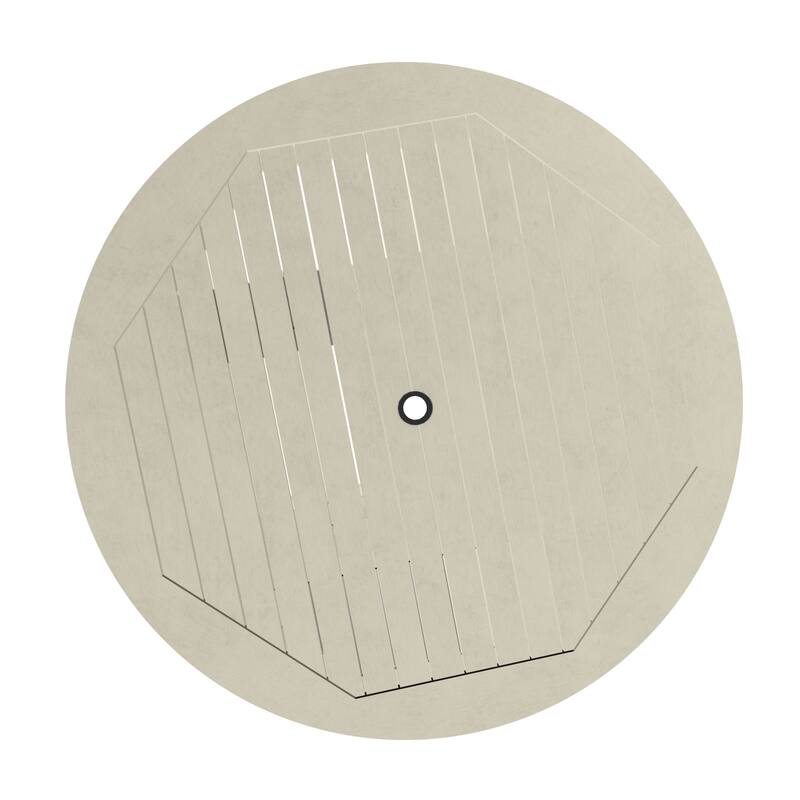 HIGHWOOD 48" Round Dining Height Outdoor Table