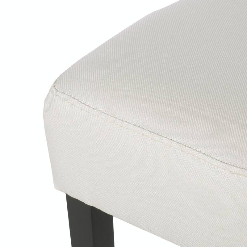 Set of 2, 26.75" Backless Leather Counter Height Barstools