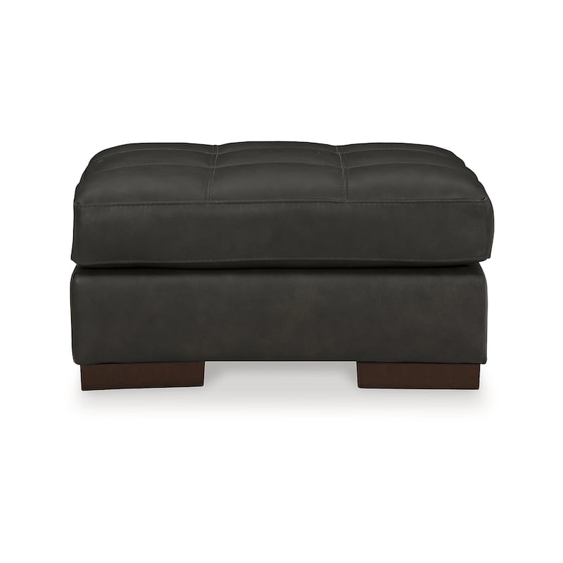 Signature Design by Ashley Luigi Black 4-Piece Upholstery Package - 96"W x 41"D x 35"H