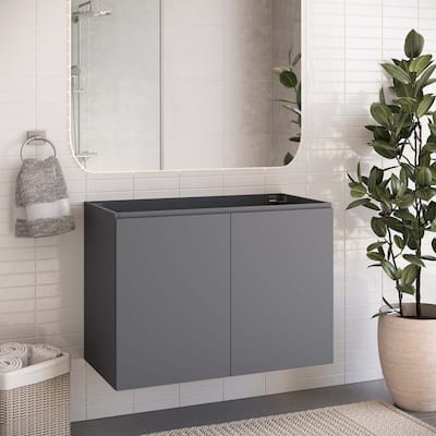 Bryn 36" Wall-Mount Bathroom Vanity (Sink Basin Not Included)