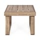 preview thumbnail 5 of 7, Westchester Acacia Wood Side Table by Christopher Knight Home