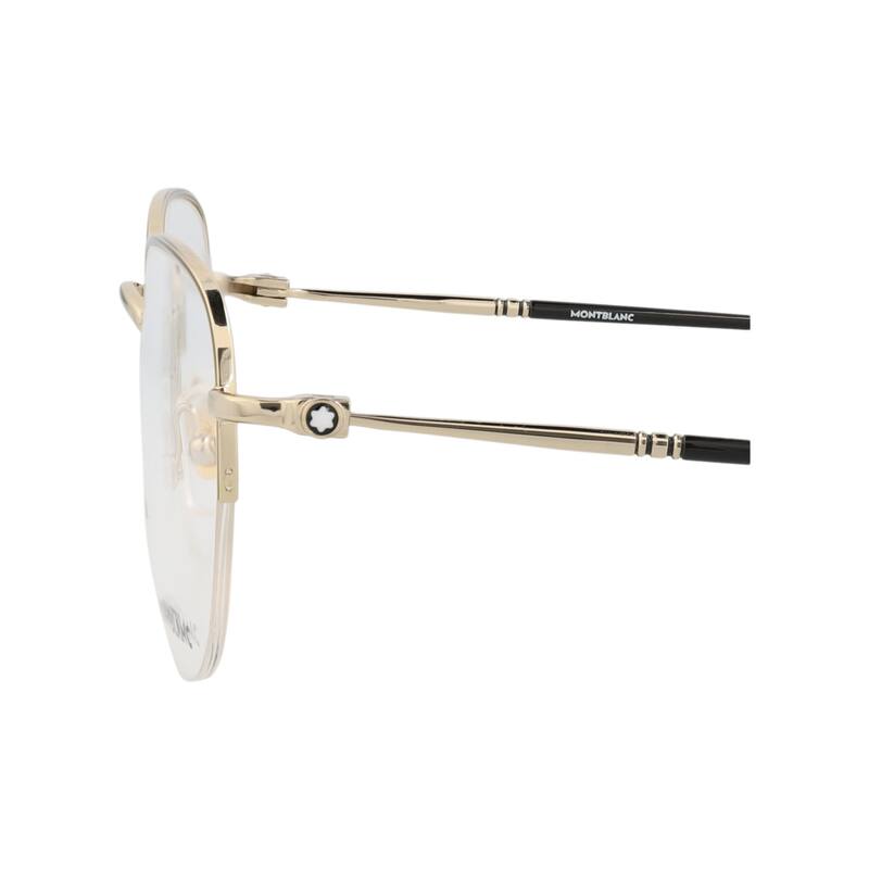 Montblanc Round-Frame Metal Optical Frames - N/A