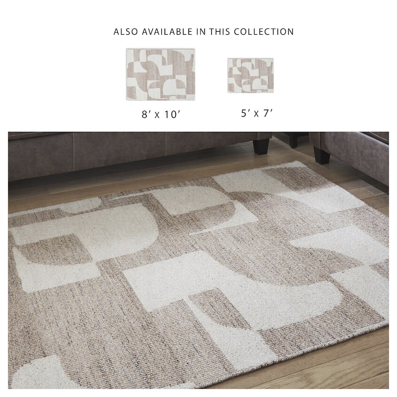 Signature Design by Ashley Brynnfield Beige/Brown Rug