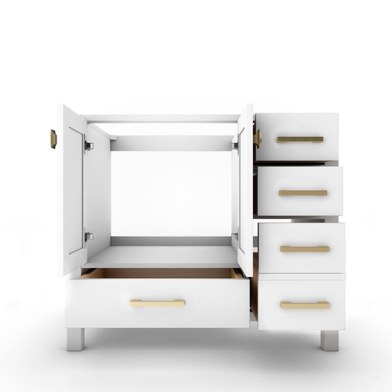 Yamyam 35" Single Bathroom Vanity Base Only