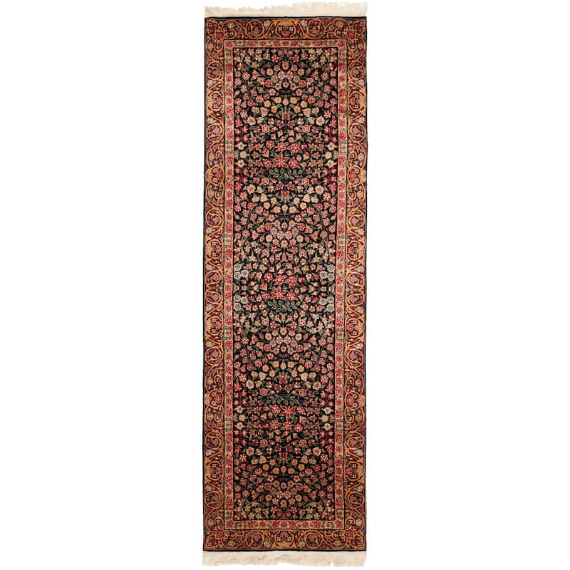 SAFAVIEH Royal Kerman Hand-Knotted Tella Traditional Wool Rug