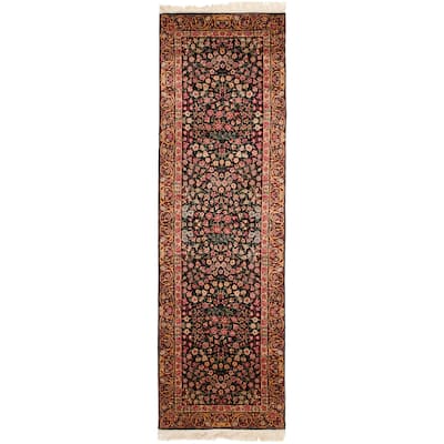 SAFAVIEH Royal Kerman Hand-Knotted Tella Traditional Wool Rug