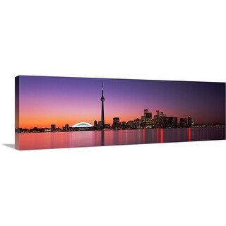 Ikonick CN Tower Reflection Canvas