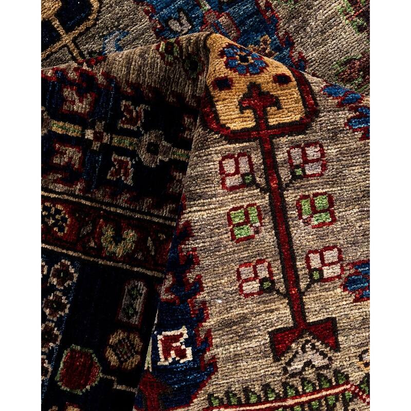 Serapi One-of-a-Kind Hand-Knotted Area Rug - Brown, 8' 3" x 9' 8" - 8' 3" x 9' 8"