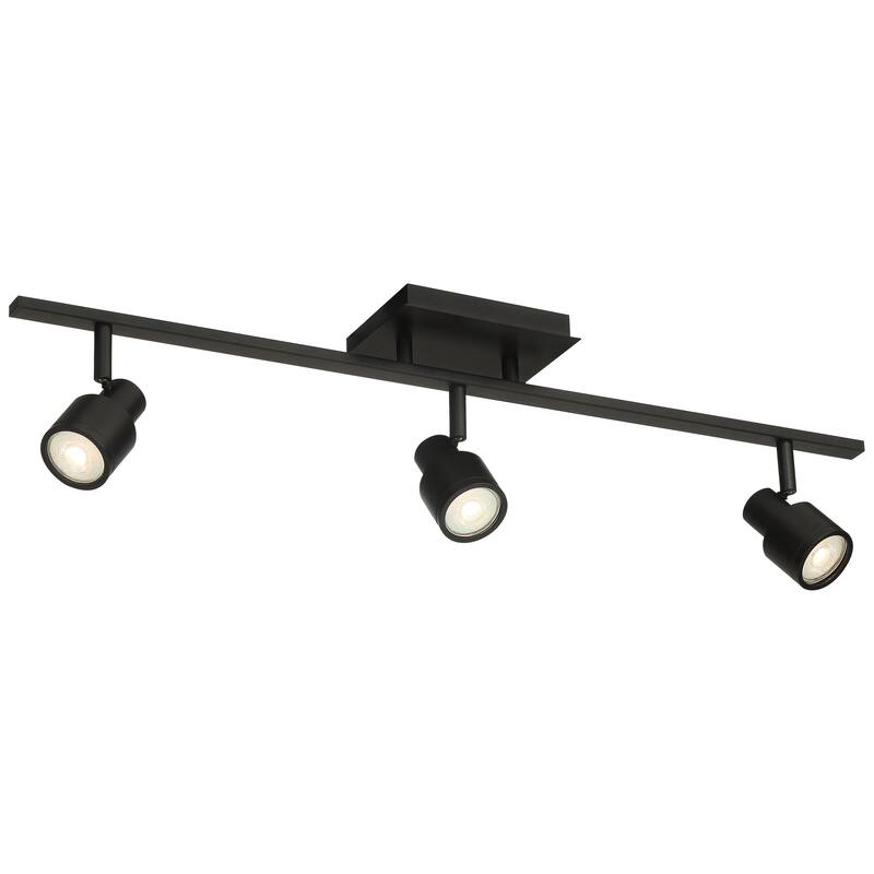 Access Lighting Lincoln 3 Light Adjustable LED Track - Matte Black