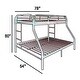 preview thumbnail 5 of 4, Tritan Twin/Full Bunk Bed, Red