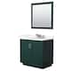 Option Green, Nickel Trim, Giotto Quartz Top