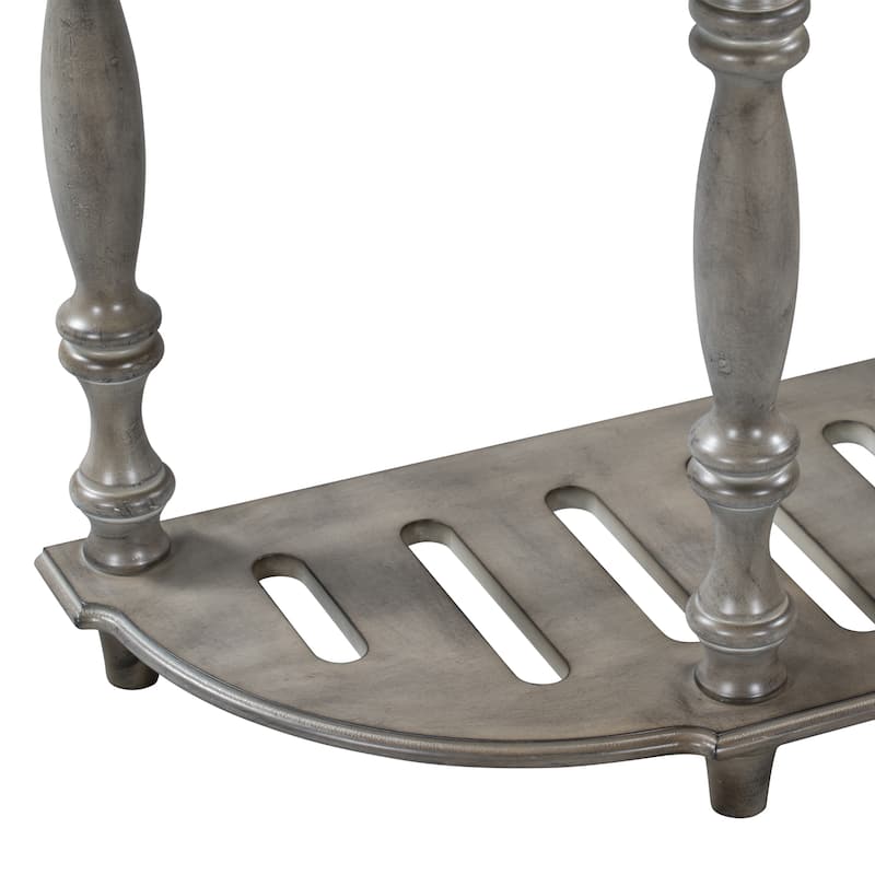Console Table Sofa Table with 4 Drawers and 1 Shelf