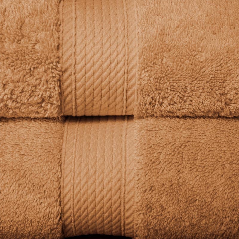 Superior Egyptian Cotton Pile Heavyweight Bath Towel Set of 2