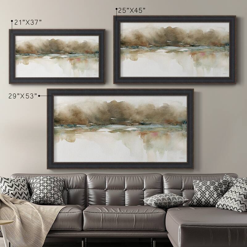 Softer Reflections Premium Framed Canvas- Ready to Hang