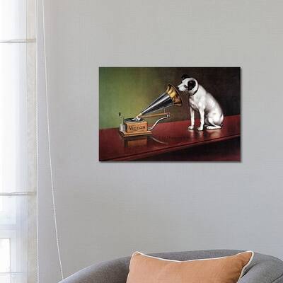 iCanvas "RCA Victor Trademark" by Unknown Canvas Print