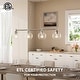 preview thumbnail 41 of 56, 4/5-Light Kitchen Island Pendant Light Fixture with Clear Glass Shades